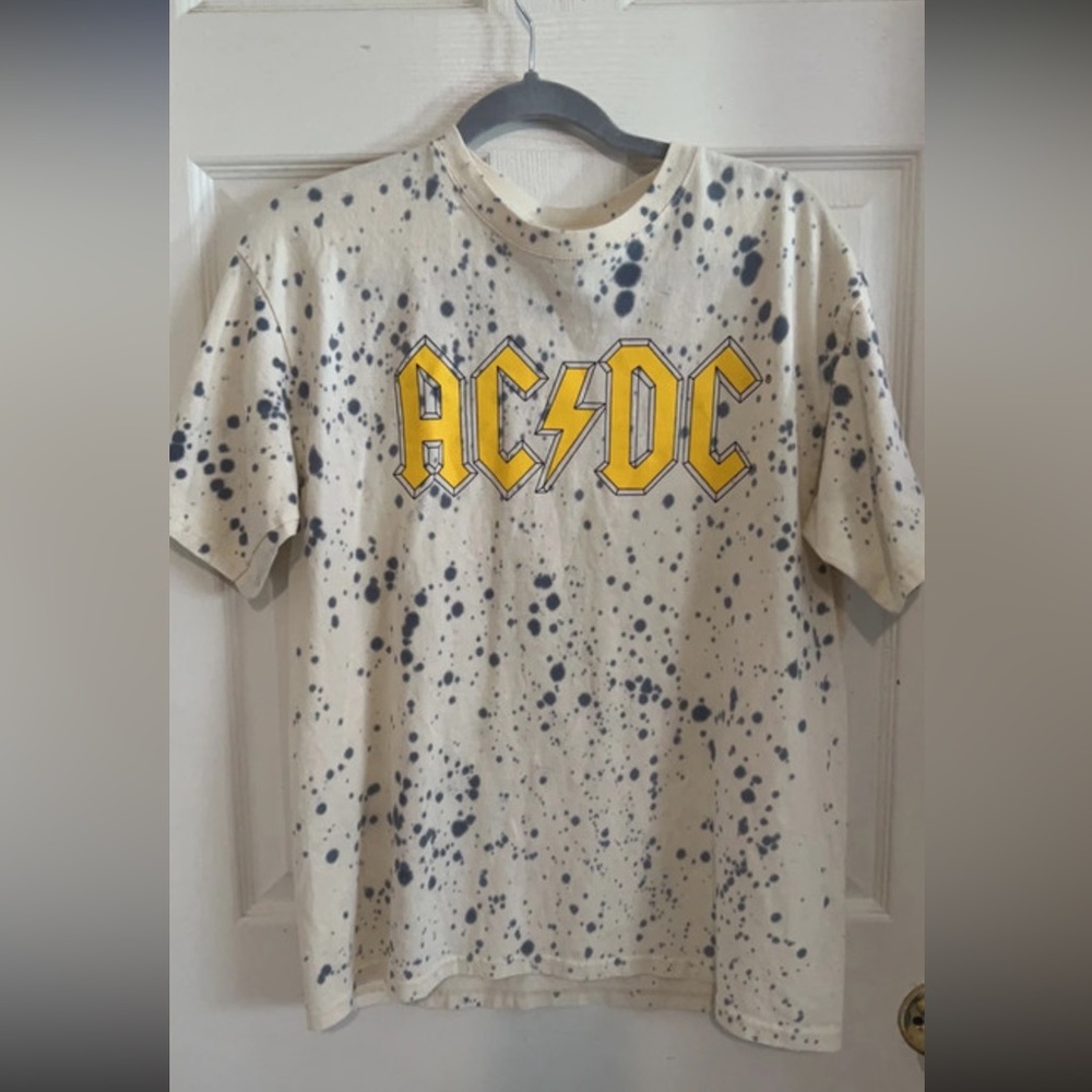 ACDC cream shirt size L